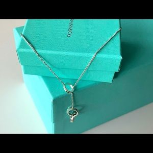 Tiffany & Co. 1837 Interlocking Lariat Necklace